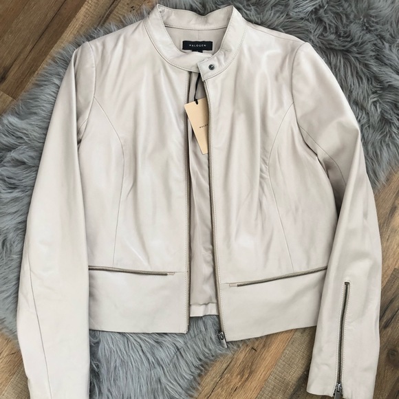 Halogen Jackets & Blazers - Halogen 100% leather jacket